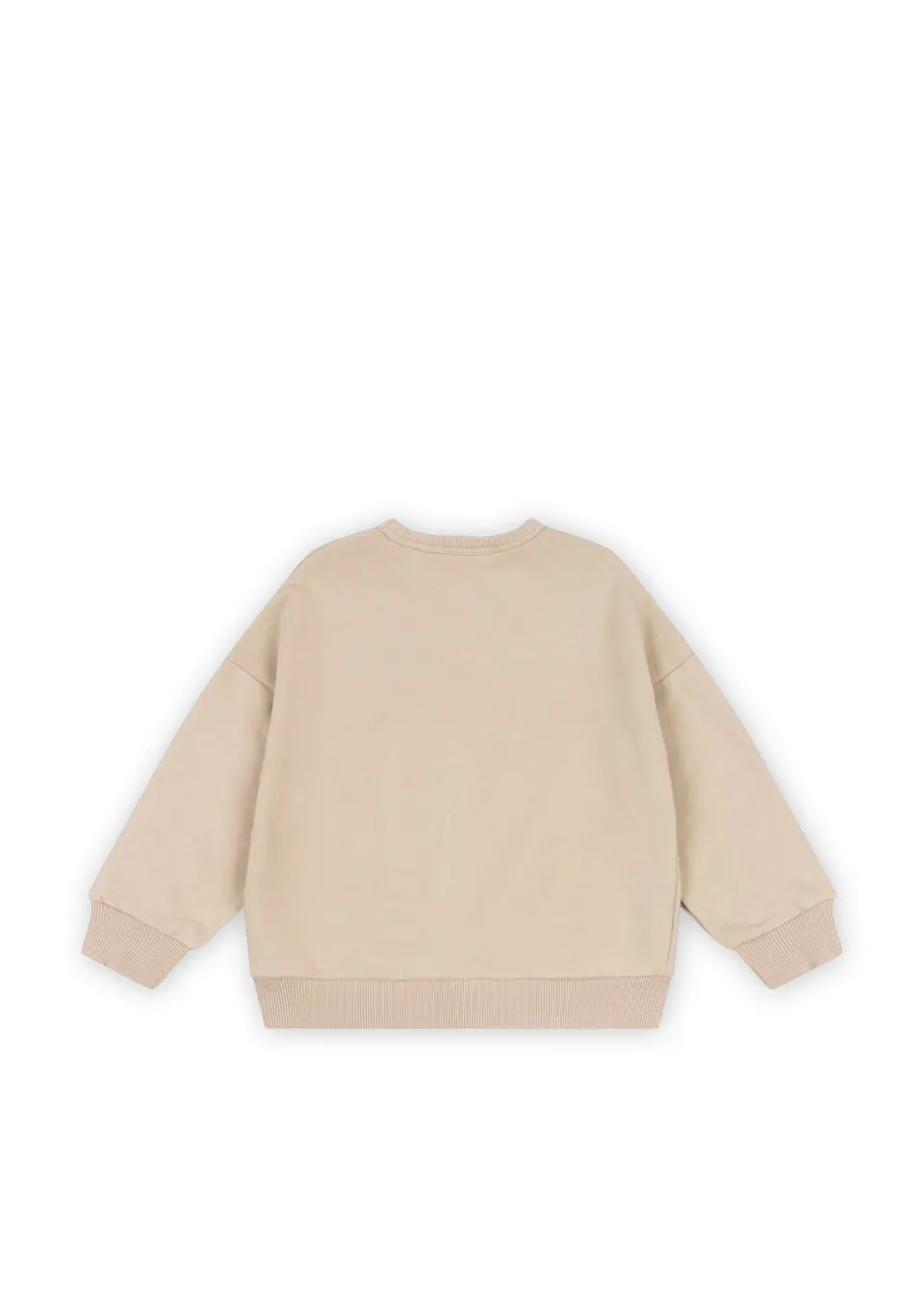Konges Sløjd Overdele|lou sweatshirt - OXFORD TAN LEMON oxfordtanlemon