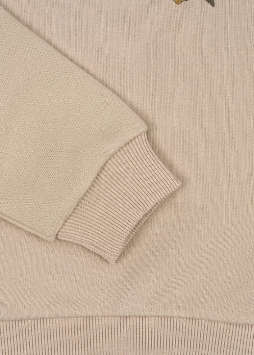 Konges Sløjd Overdele|lou sweatshirt - OXFORD TAN LEMON oxfordtanlemon