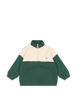 Konges Sløjd Overdele|lou sweatshirt - SMOKE PINE smokepine