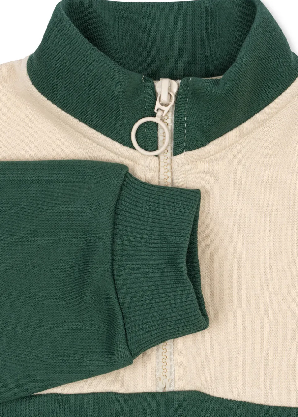 Konges Sløjd Overdele|lou sweatshirt - SMOKE PINE smokepine