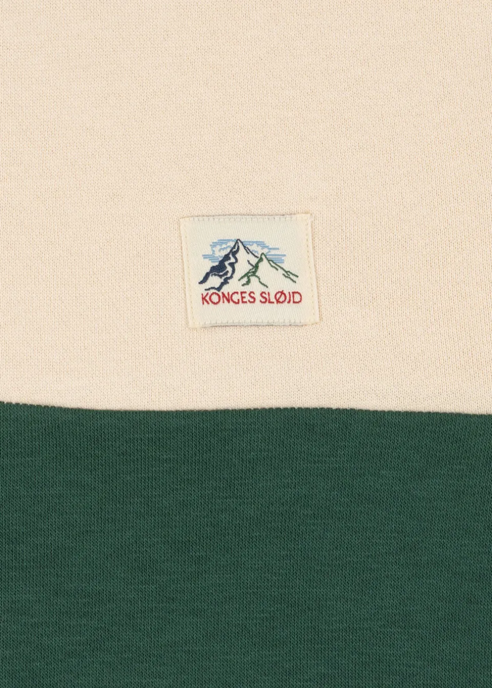 Konges Sløjd Overdele|lou sweatshirt - SMOKE PINE smokepine