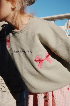 Konges Sløjd Overdele|lou sweatshirt - tea