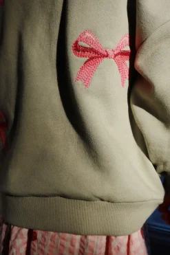 Konges Sløjd Overdele|lou sweatshirt - tea