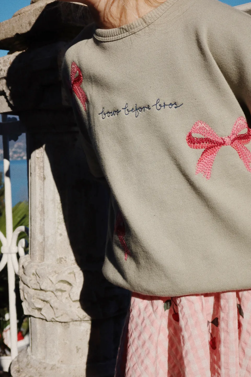Konges Sløjd Overdele|lou sweatshirt - tea