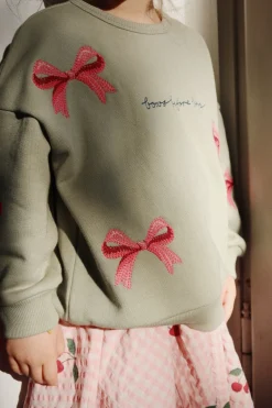 Konges Sløjd Overdele|lou sweatshirt - tea