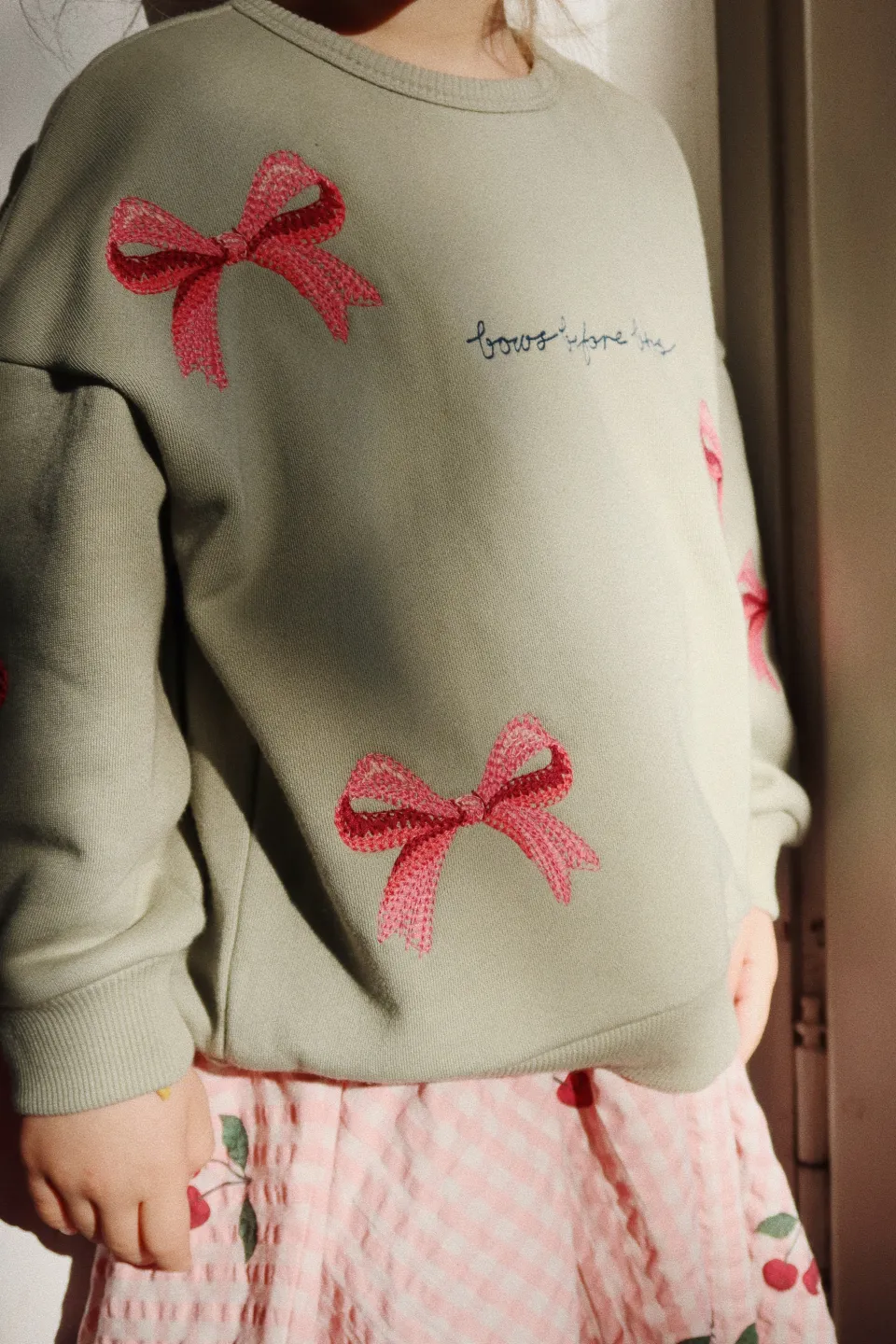 Konges Sløjd Overdele|lou sweatshirt - tea