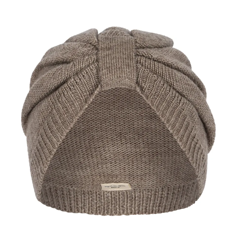 Konges Sløjd Accessories|Overtøj|LOULI TURBAN - SOFT BROWN softbrown