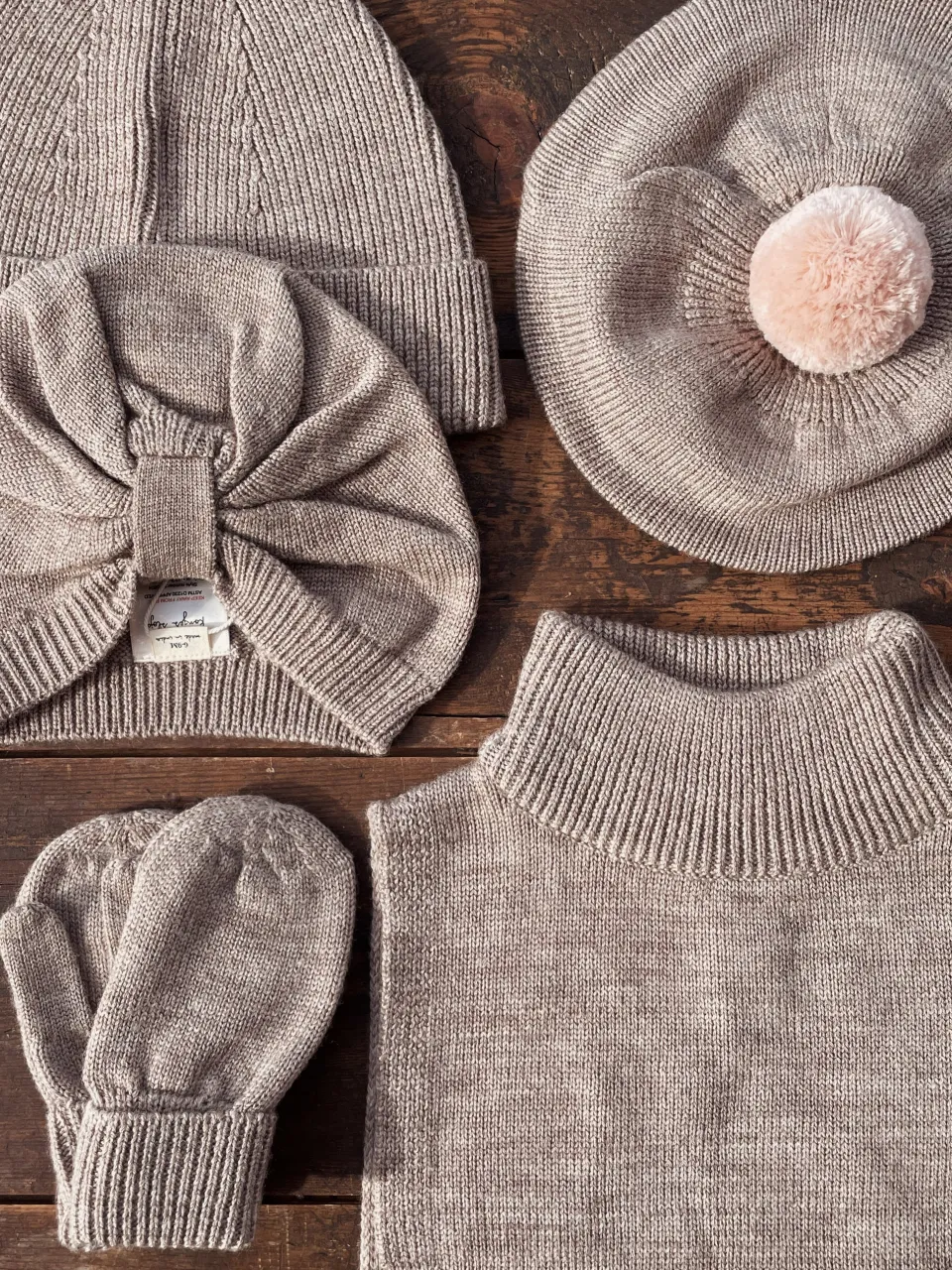 Konges Sløjd Accessories|Overtøj|LOULI TURBAN - SOFT BROWN softbrown
