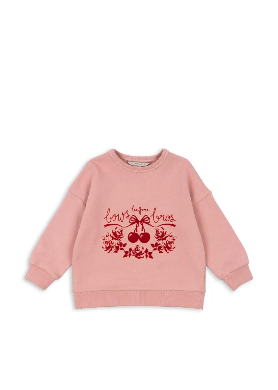 Konges Sløjd Overdele|Loupy lou sweatshirt - bow rose bowrose