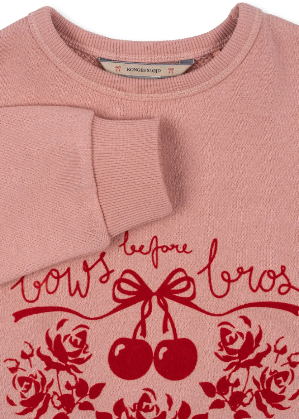 Konges Sløjd Overdele|Loupy lou sweatshirt - bow rose bowrose