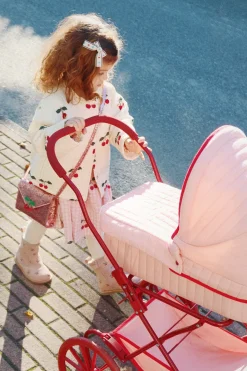 Konges Sløjd Tasker|Accessories|LOVE LETTER TASKE - pink glitter pinkglitter