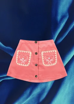 Konges Sløjd Underdele|Lucky nederdel - flamingo plume flamingoplume