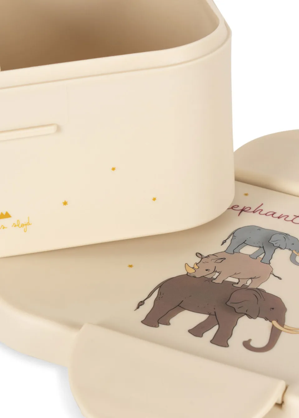 Konges Sløjd Spisetid|madkasse - safari/elephantastic