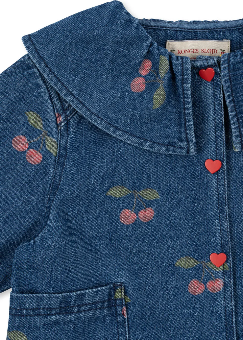 Konges Sløjd Overdele|Magot bluse - ma grande cerise denim magrandecerisedenim