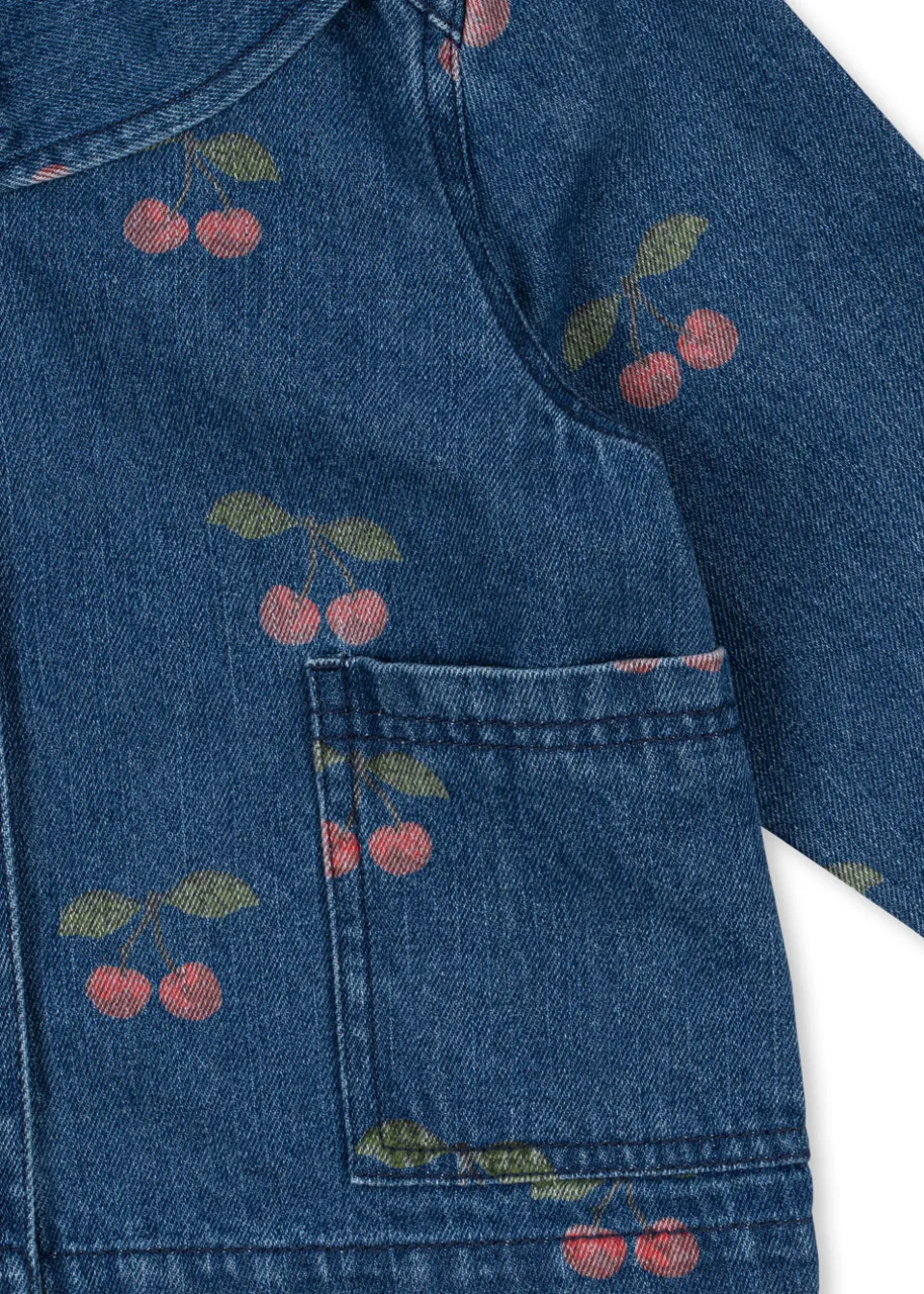 Konges Sløjd Overdele|Magot bluse - ma grande cerise denim magrandecerisedenim