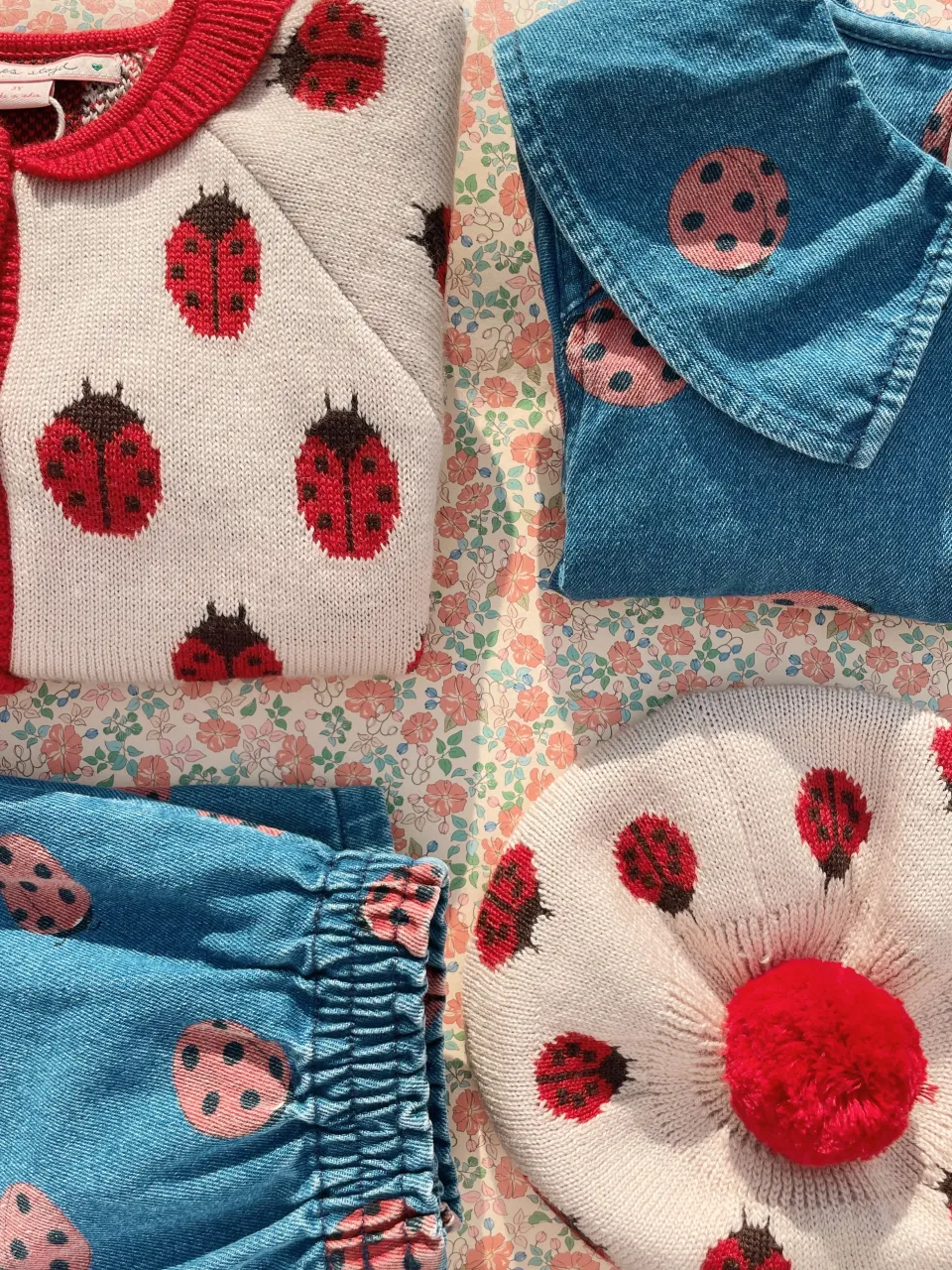Konges Sløjd Underdele|Magot bukser - ladybug
