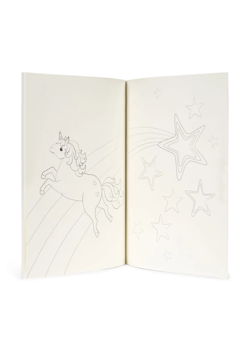 Konges Sløjd Kreativ & Spil|Malebog - unicorn
