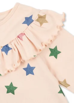 Konges Sløjd Overdele|MALLI BLUSE - STAR GLITTER starglitter