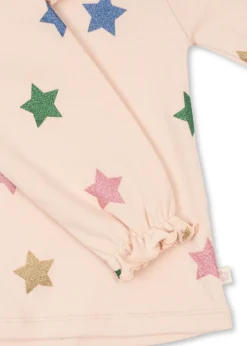 Konges Sløjd Overdele|MALLI BLUSE - STAR GLITTER starglitter
