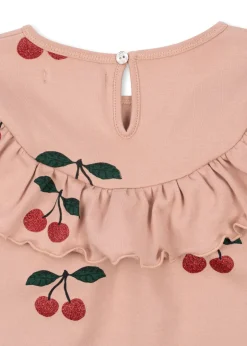 Konges Sløjd Overdele|MALLI GLIMMERBLUSE - MA GRANDE CERISE GLITTER MELLOW magrandeceriseglittermellow