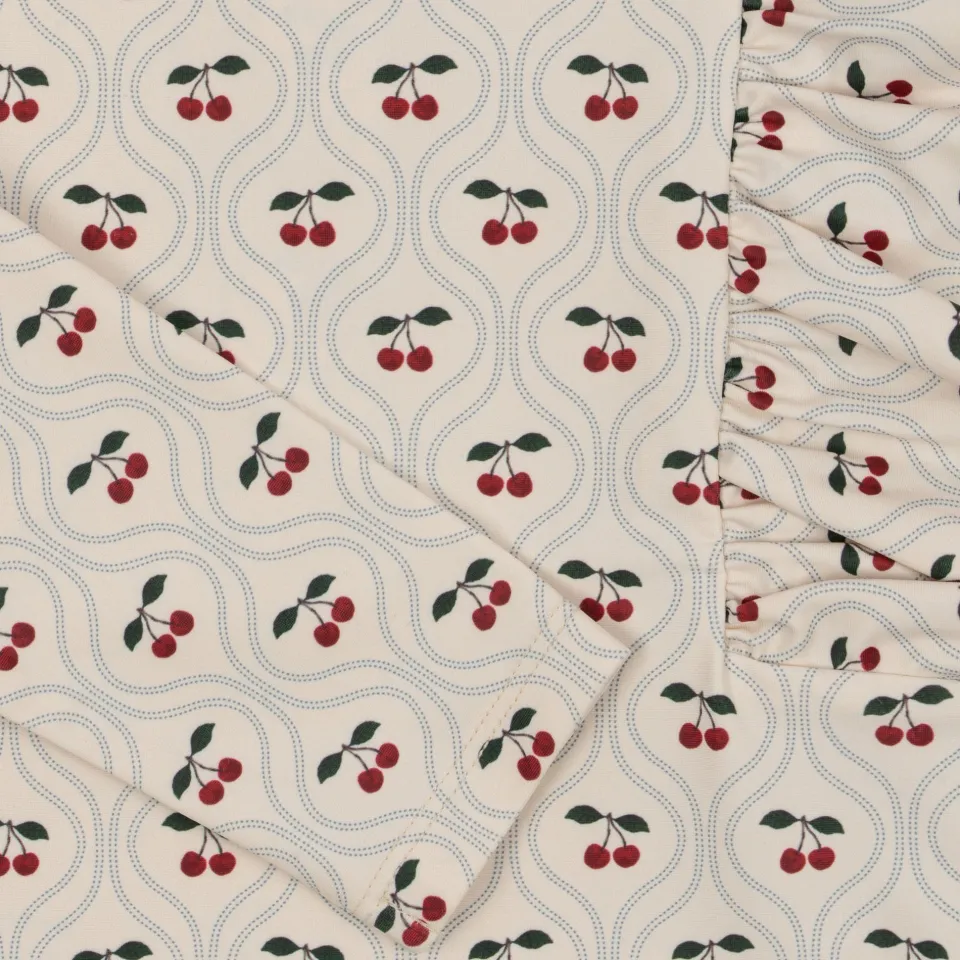 Konges Sløjd Badetøj|manuca badebluse - CHERRY MOTIF cherrymotif