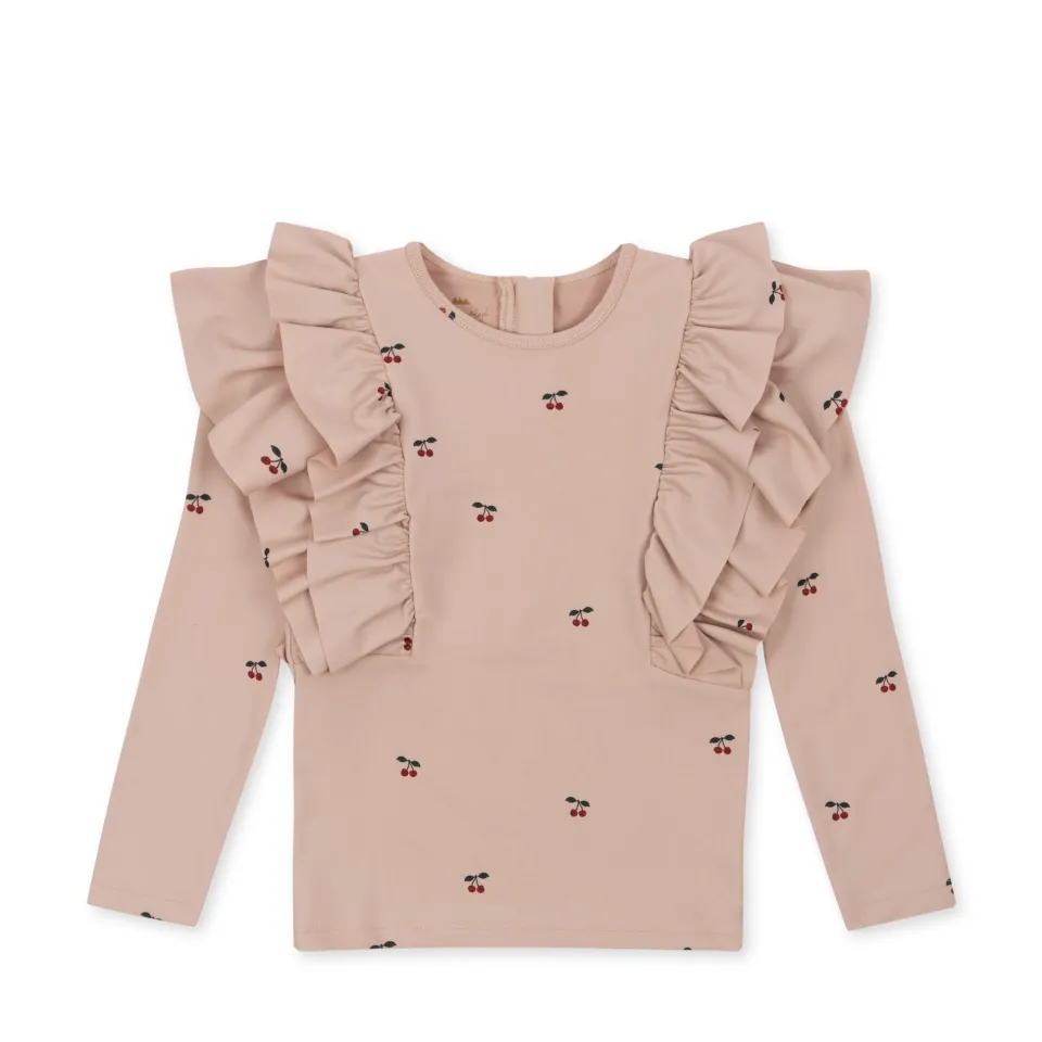 Konges Sløjd Badetøj|manuca badebluse - CHERRY BLUSH cherryblush