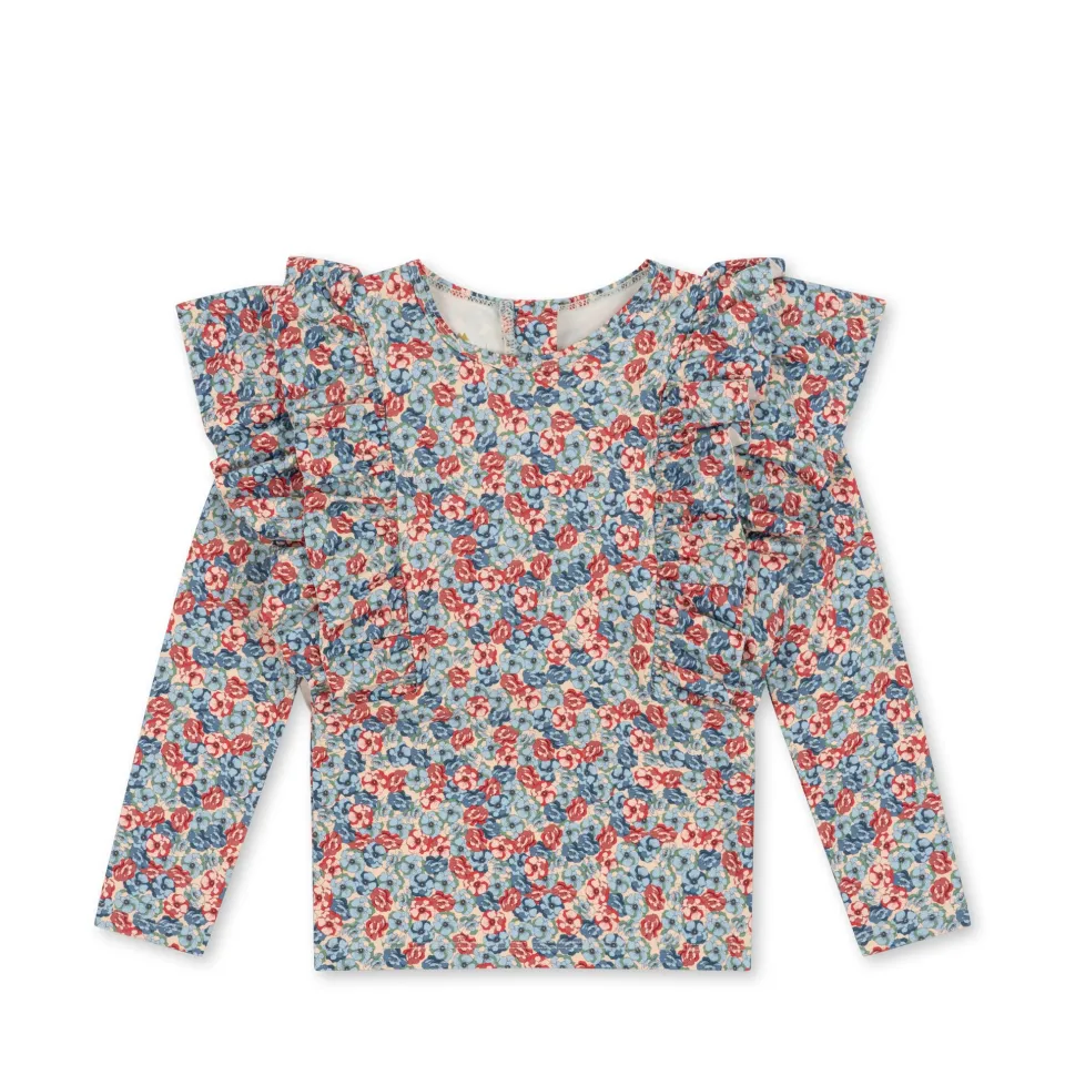 Konges Sløjd Badetøj|manuca badebluse - ROSIE BLUE rosieblue