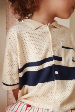 Konges Sløjd Underdele|marlon shorts - ANTIQUE STRIPE antiquestripe