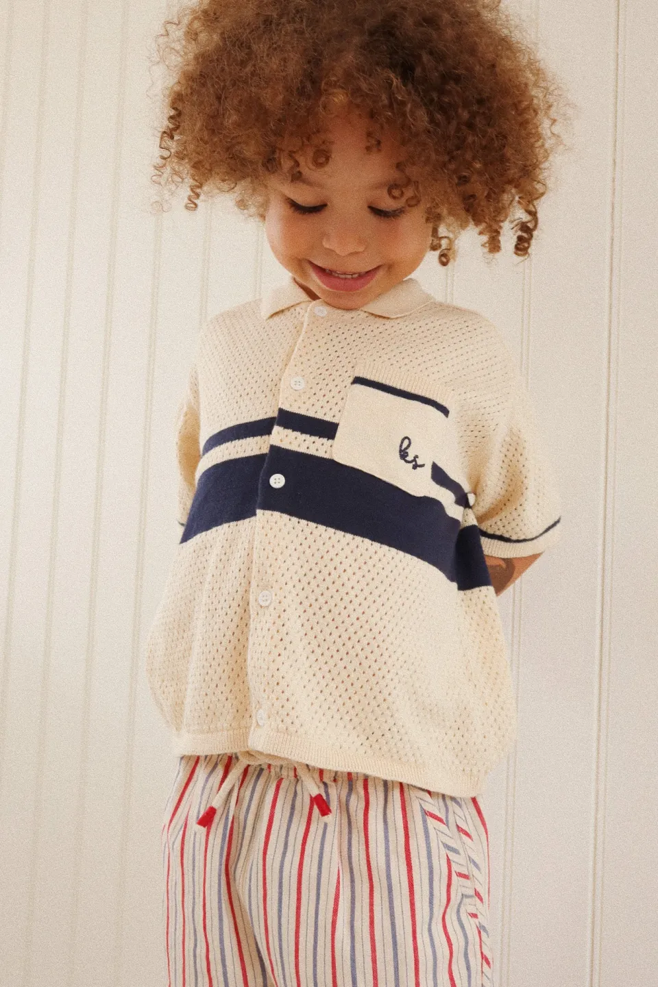 Konges Sløjd Underdele|marlon shorts - ANTIQUE STRIPE antiquestripe
