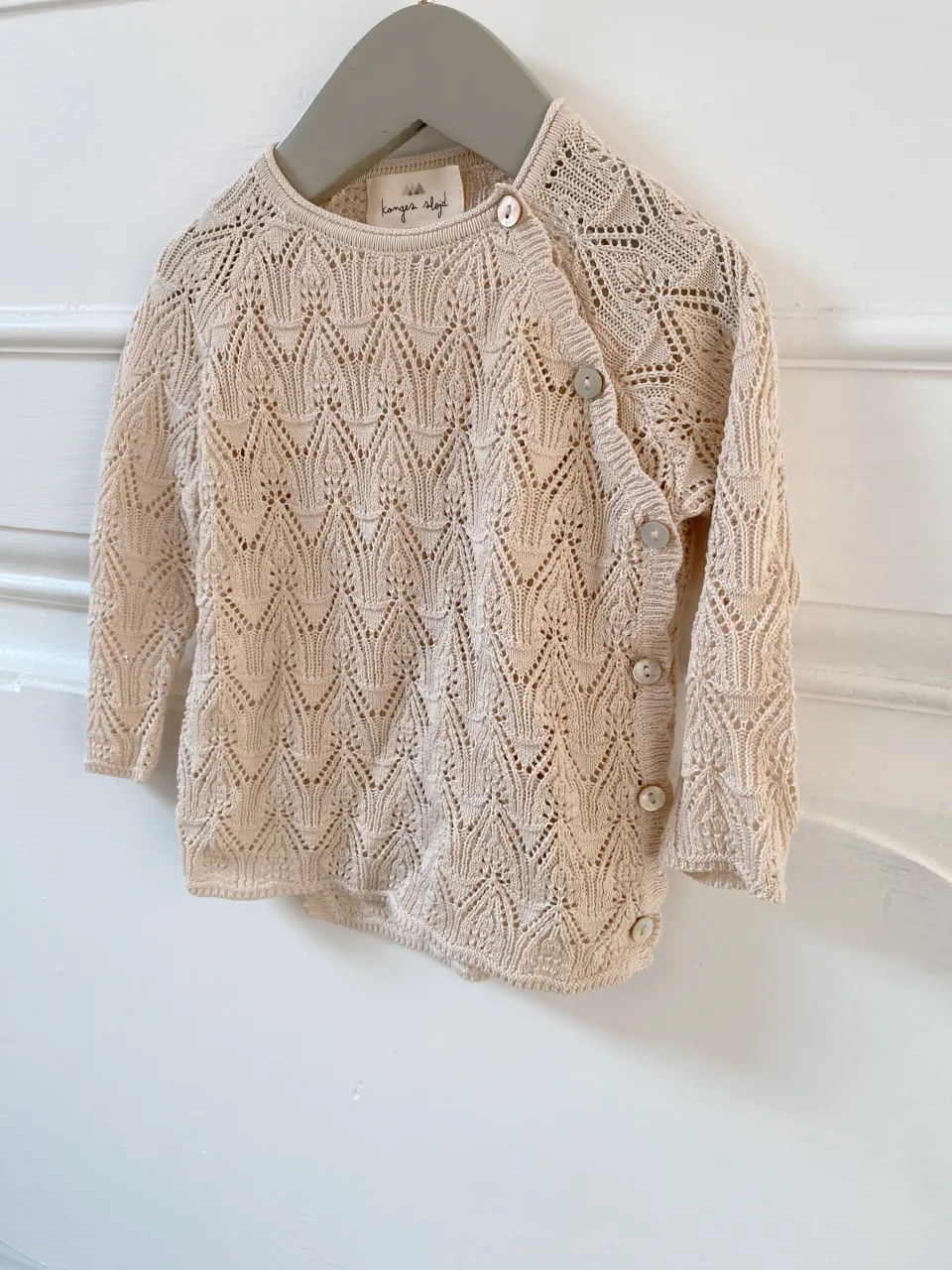 Konges Sløjd Overdele|matti cardigan - nature