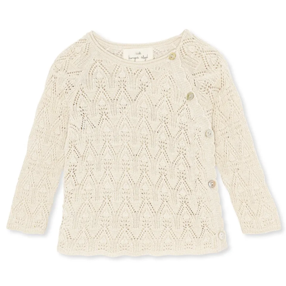 Konges Sløjd Overdele|matti cardigan - nature