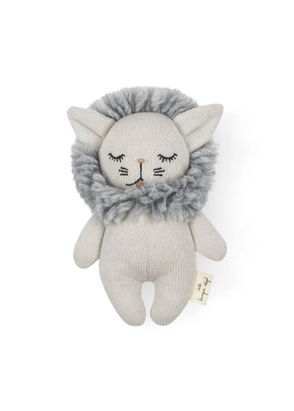 Konges Sløjd Bamser|mini løve - grey