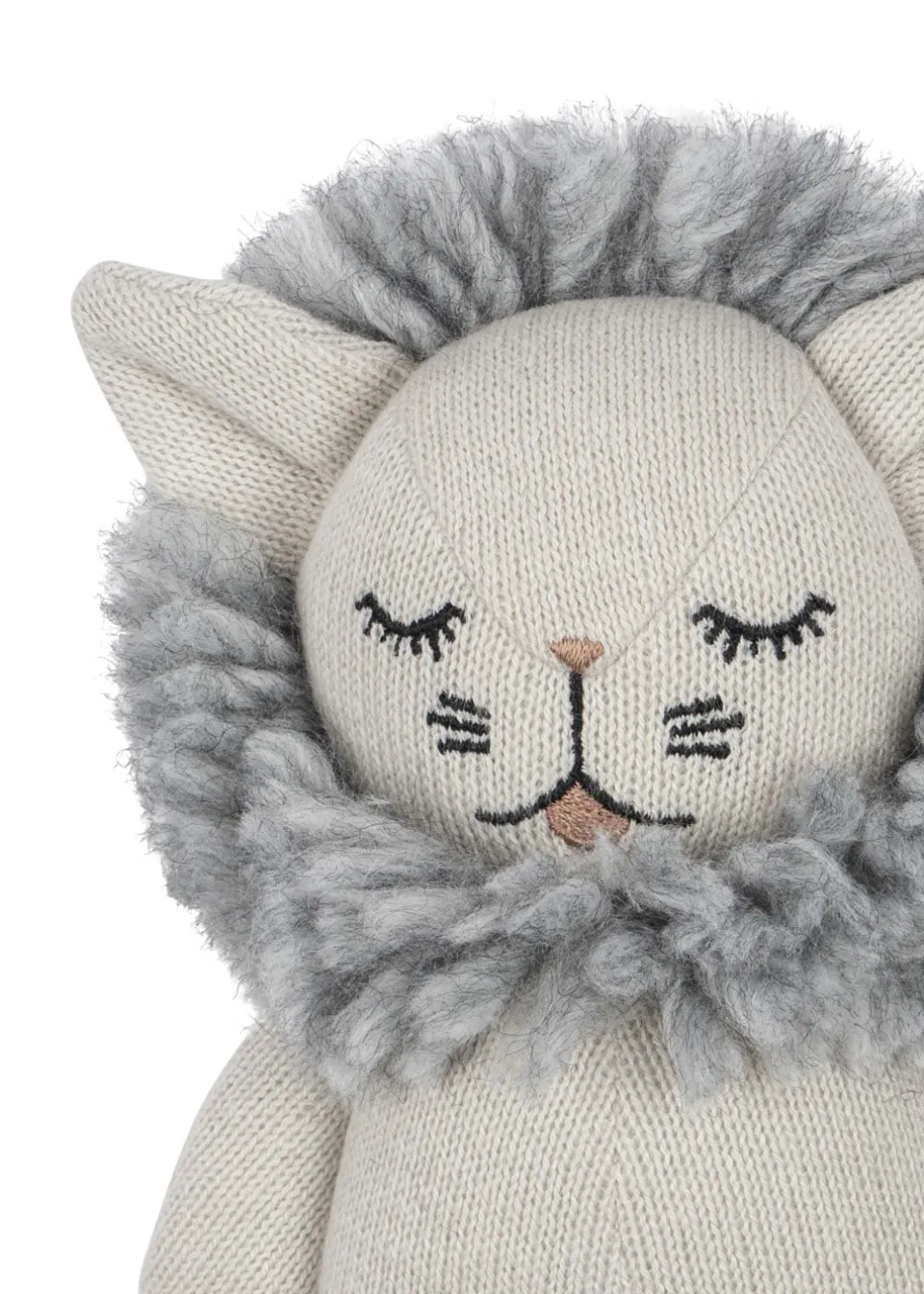 Konges Sløjd Bamser|mini løve - grey