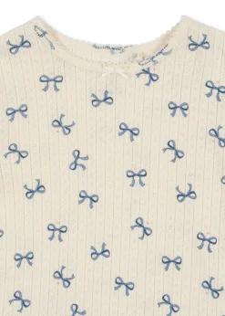 Konges Sløjd Overdele|Minnie bluse - bow bleu bowbleu