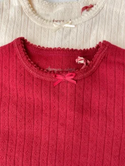 Konges Sløjd Overdele|Minnie bluse - buttercream