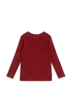 Konges Sløjd Overdele|Minnie bluse - red dahlia reddahlia