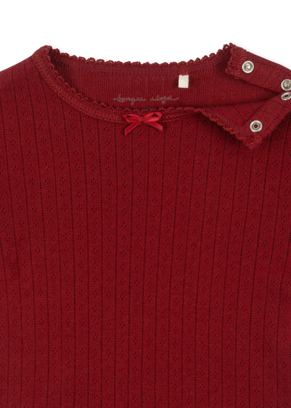 Konges Sløjd Bodyer|Minnie body - red dahlia reddahlia