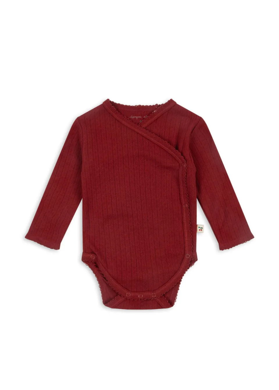 Konges Sløjd Bodyer|Minnie body til nyfødt - red dahlia reddahlia