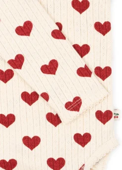 Konges Sløjd Bodyer|MINNIE BODYSTOCKING - AMOUR ROUGE amourrouge