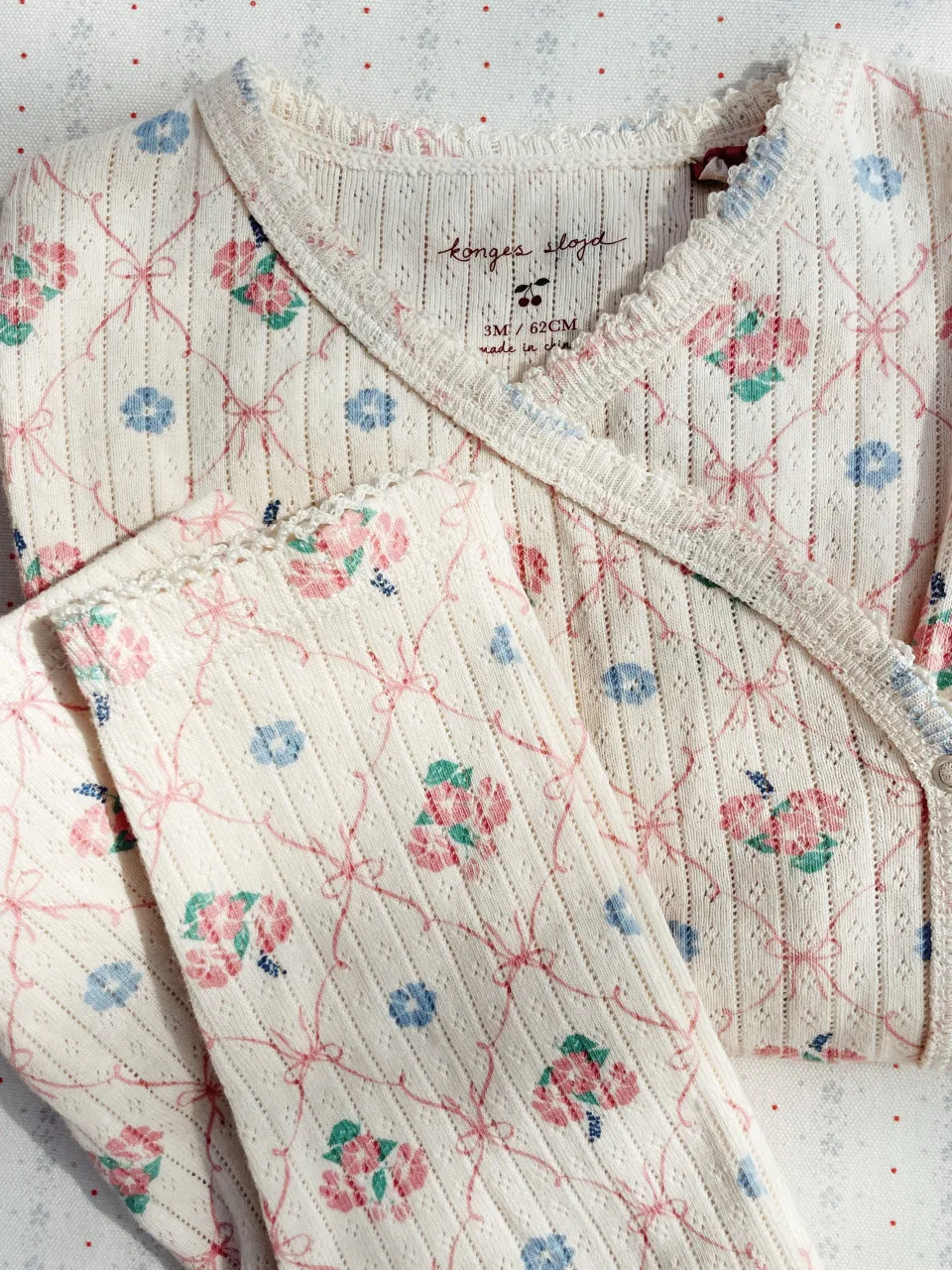Konges Sløjd Bodyer|MINNIE BODYSTOCKING TIL NYFØDT - fleur decor fleurdecor