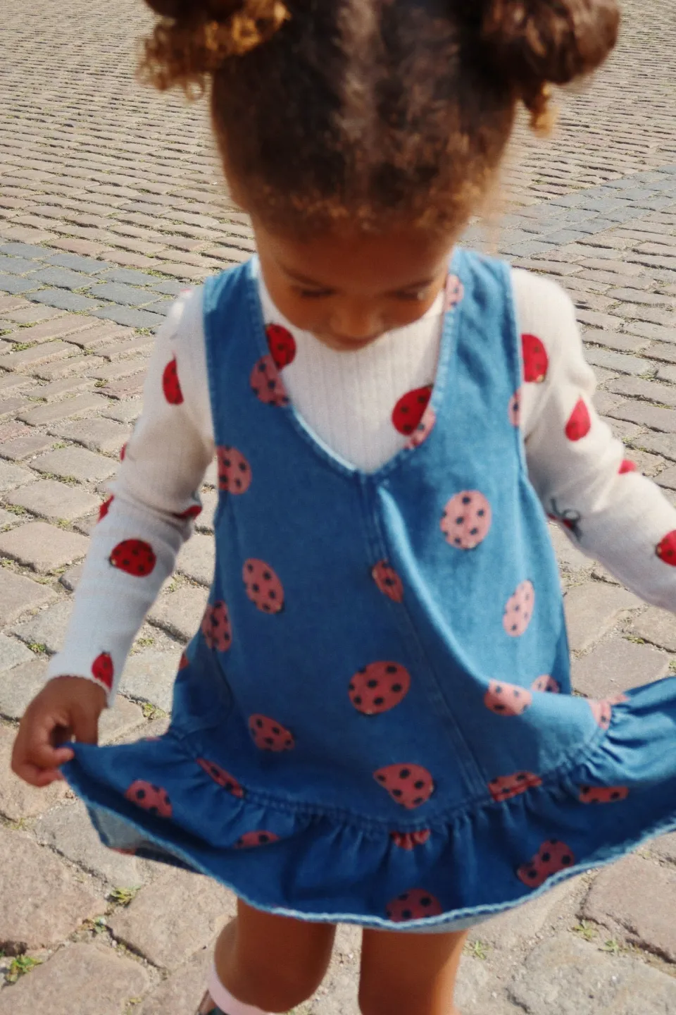 Konges Sløjd Overdele|Minnie bluse - ladybug