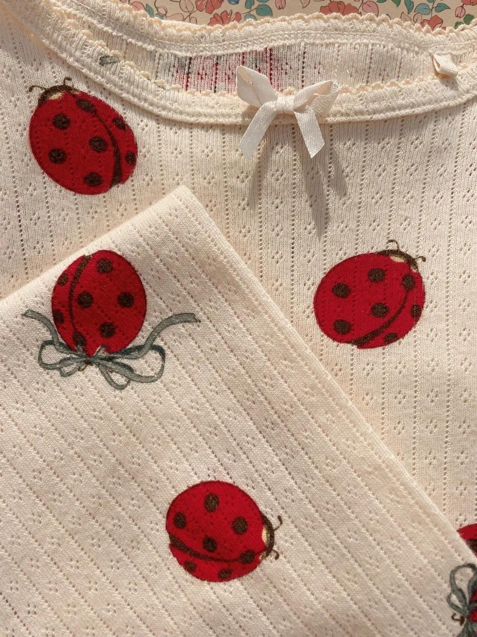Konges Sløjd Underdele|Minnie bukser - ladybug