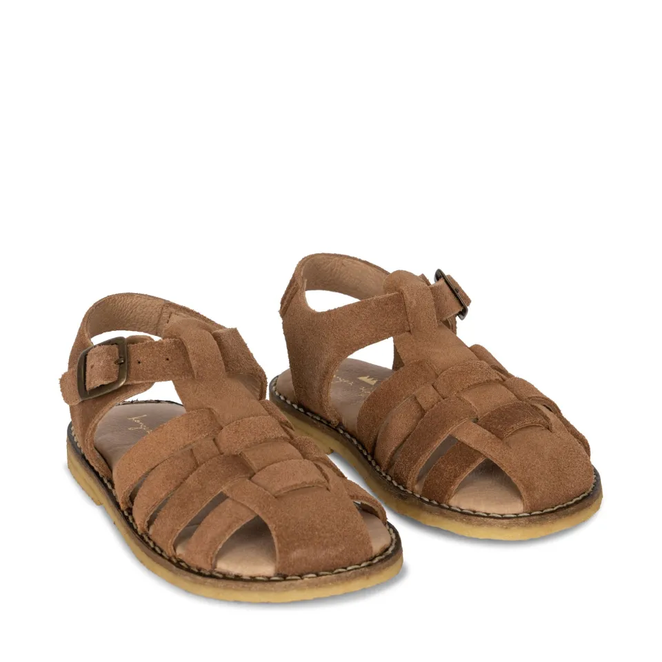 Konges Sløjd Sko|minou sandaler - cognac