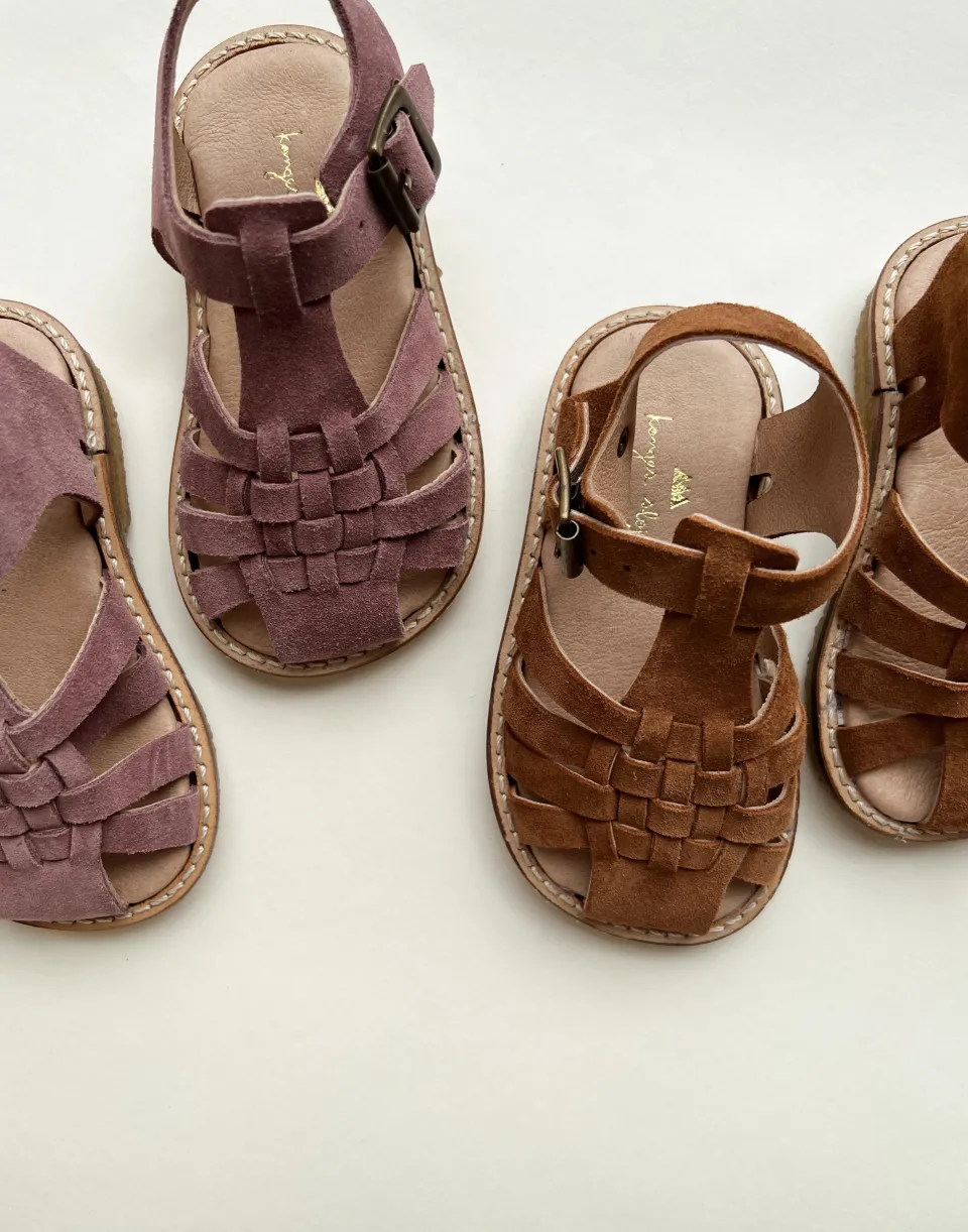 Konges Sløjd Sko|minou sandaler - cognac