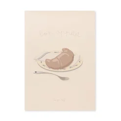 Konges Sløjd Børneværelse|plakat - BON APPETIT bonappetit