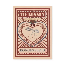 Konges Sløjd Børneværelse|PLAKAT A3 - heart