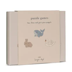 Konges Sløjd Kreativ & Spil|puslespil - beige