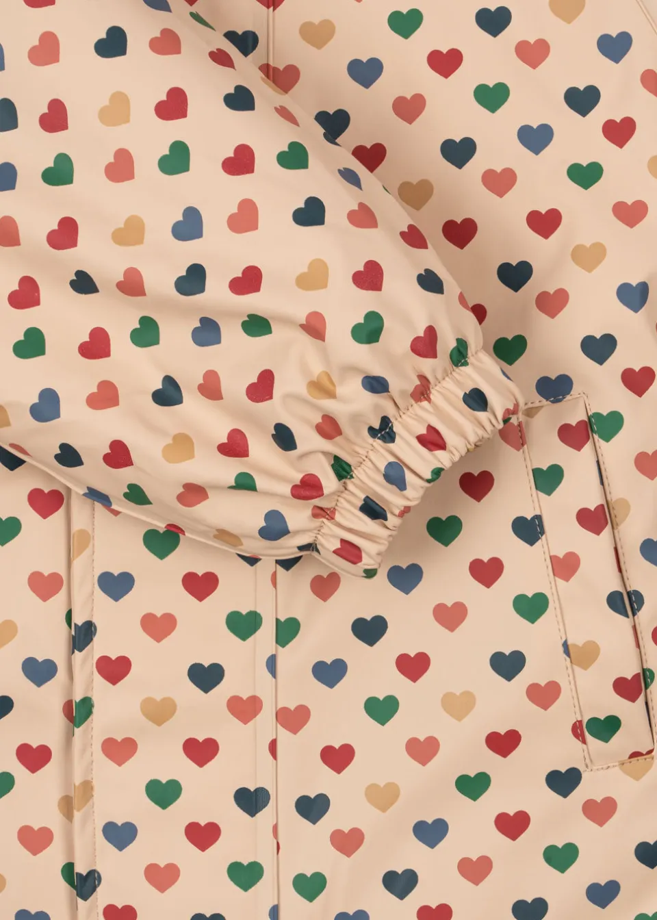 Konges Sløjd Overtøj|RAIN FLYVERDRAGT - COEUR COLORÈ FRAPPE coeurcolorèfrappe