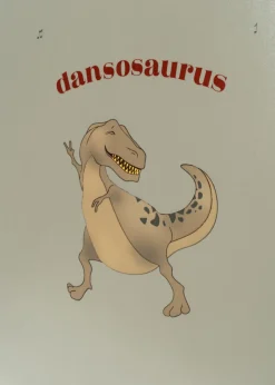 Konges Sløjd Rejsekufferter|Rejsekuffert - dansosaurus