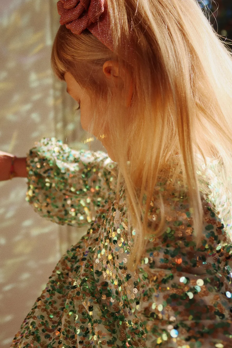 Konges Sløjd Accessories|ROSIE GLIMMERHÅRBØJLE - MELLOW ROSE mellowrose